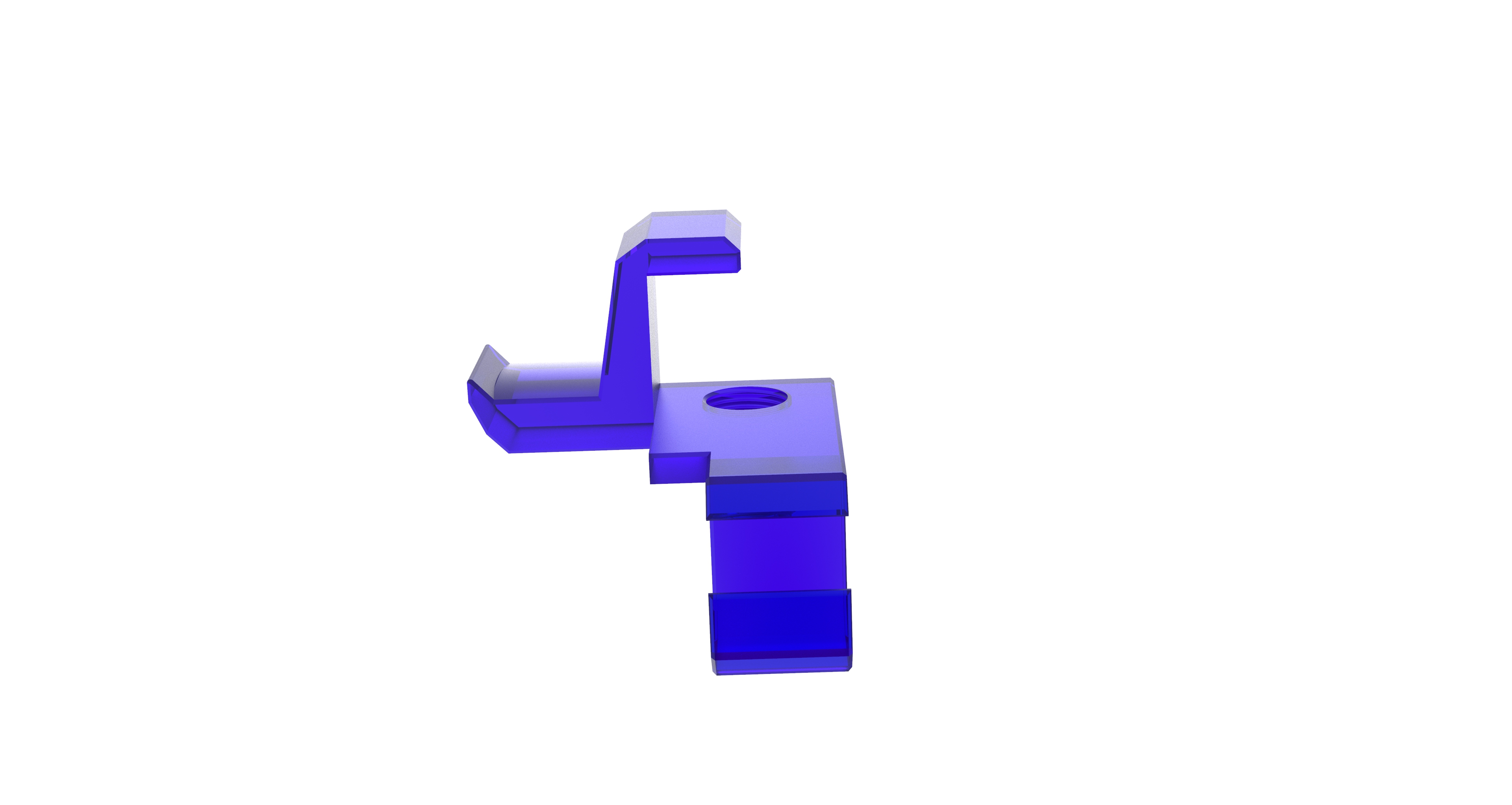 Headphone- Holder 3D model thumbnail