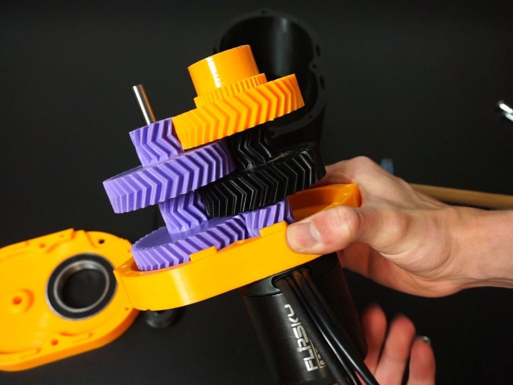 Powerful 3D Printed Brushless Motor Servo