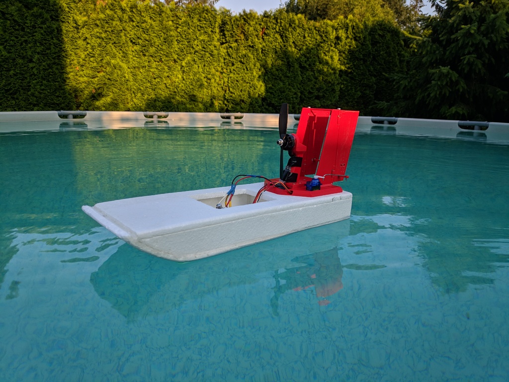 RC Airboat Conversion Kit by Basement Creations Download free STL model