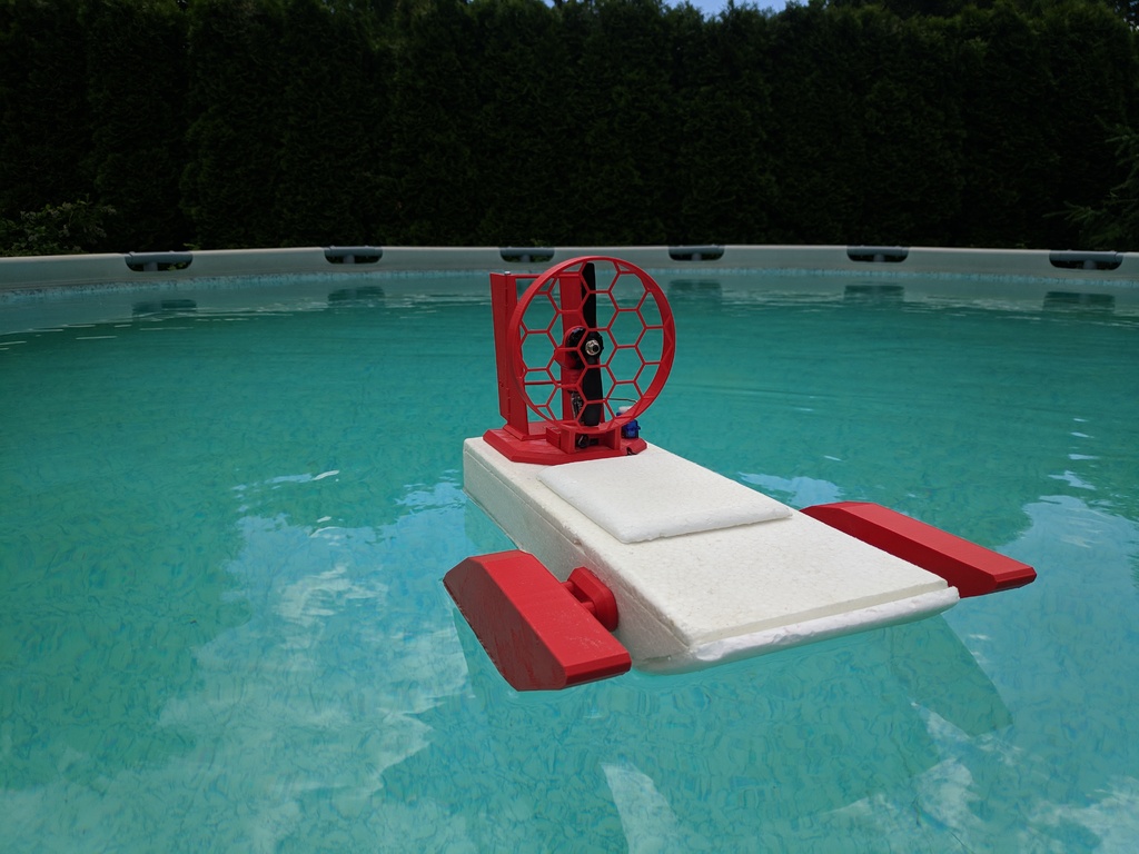 RC Airboat Conversion Kit by Basement Creations Download free STL model