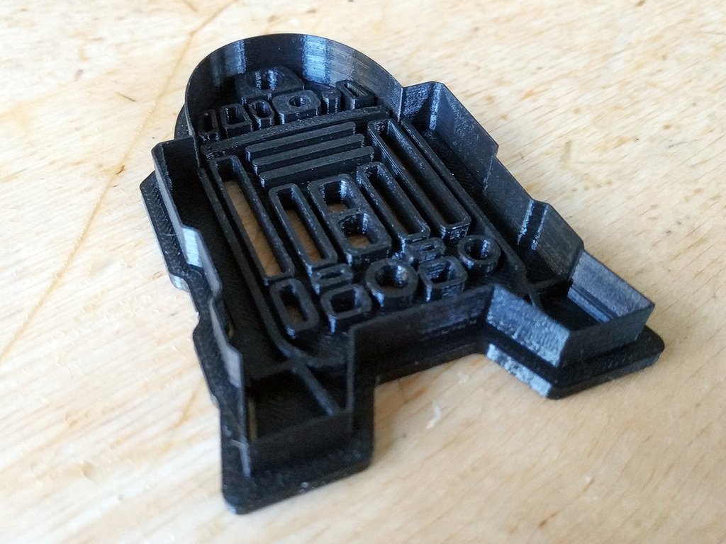 R2D2 Cookie Cutter - 2 piece design