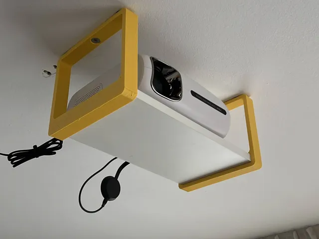 Celing mounted shelf