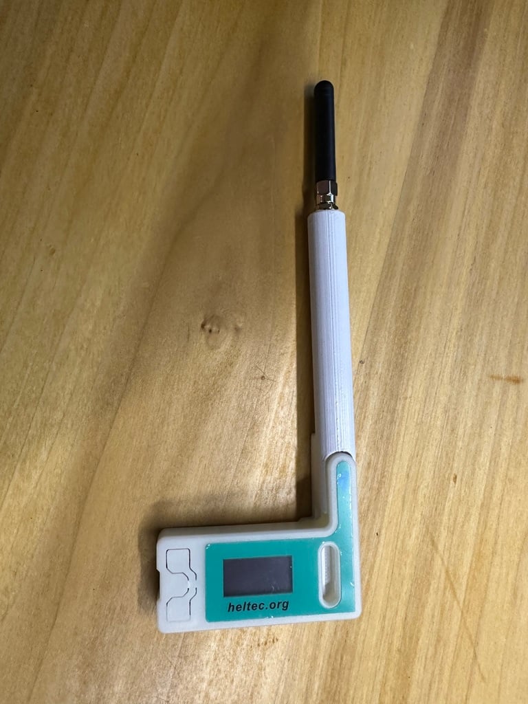 Antenna extender for official Heltec case for Heltec ESP32 LoRa V3