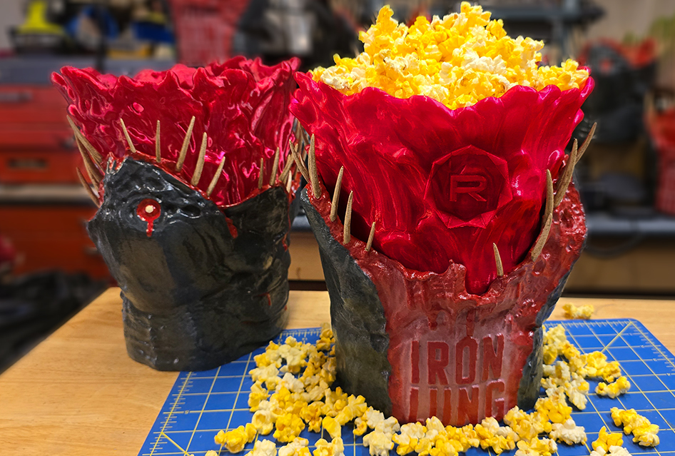Regal & Markiplier - Iron Lung Blood Bucket Popcorn Container