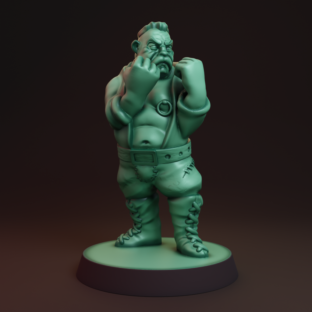 Bandit brawler FDM supportless — miniatura 2