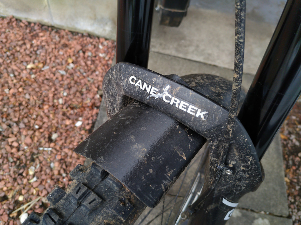 Mud Guard Fender for Cane Creek Helm by Tim Angus Download free STL model Printables