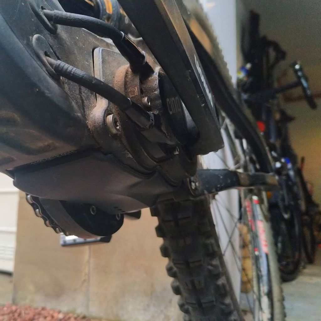 Bash Guard for Pinion on Deviate Guide