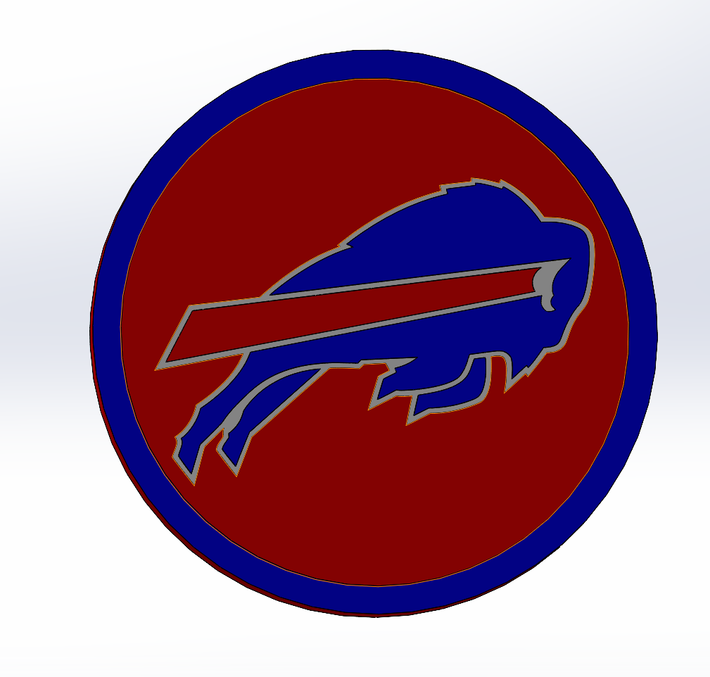 Buffalo Bills Coaster