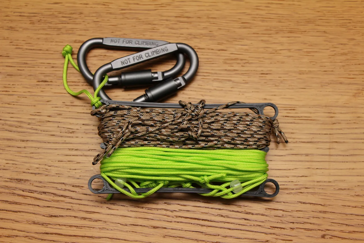 Spool for thin paracord by Ornotermes