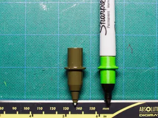 STL file Sharpie ultra fine tip adapter JOY 📱・3D printing design