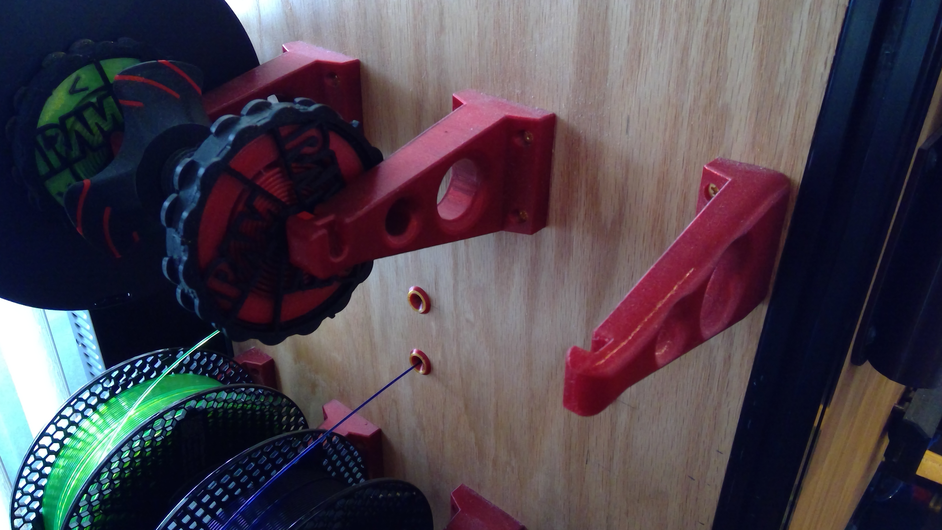 Vertical Mount Spool Holder By NarlyB Download Free STL Model vertical-mount-spool-holder-by-narlyb-download-free-stl-model