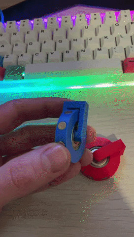 Miniatura 13 do modelo 3D Magnetic Circle Fidget