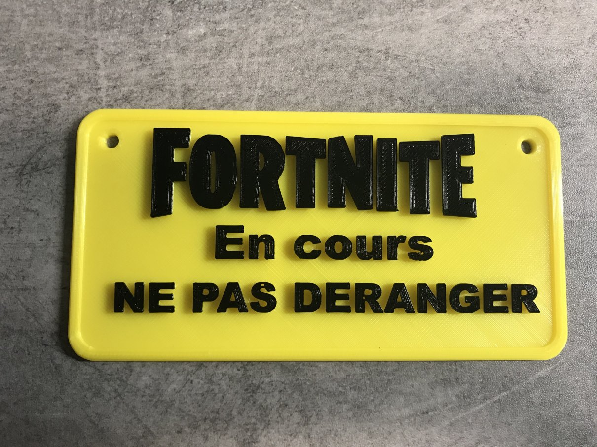 Fortnite Ne pas déranger