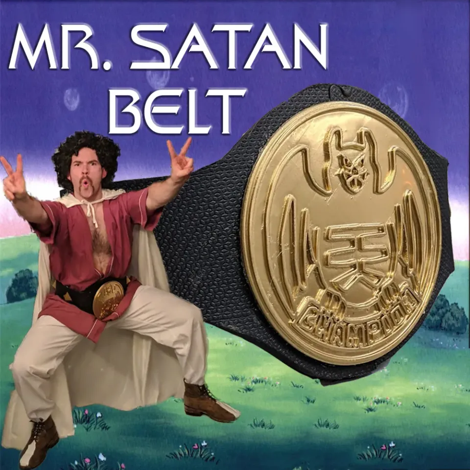 Mr. Satan Champion Belt for Cosplay by lukethemaker Download