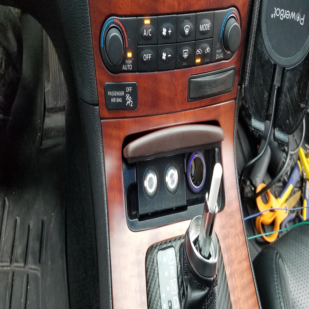 G35/G37 Hidden Switch panel (20072009) by TheBasedDoge Download free