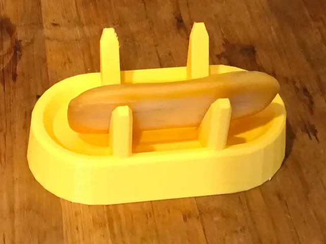 Parameterizable soap dish