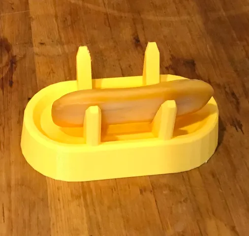 Parameterizable soap dish