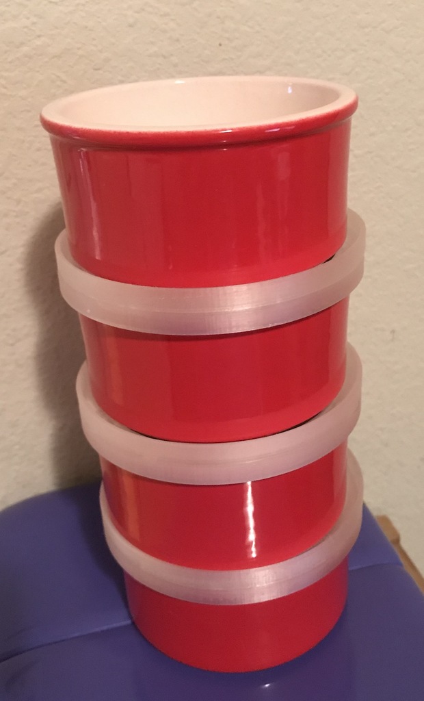 Customizable Ramekin Stacker