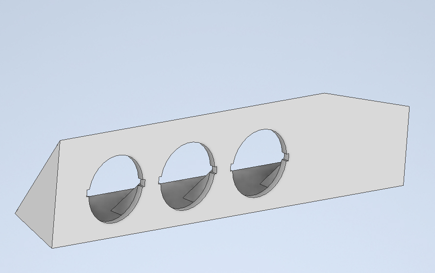 VW T6 switch-panel for 2 or 3 switches