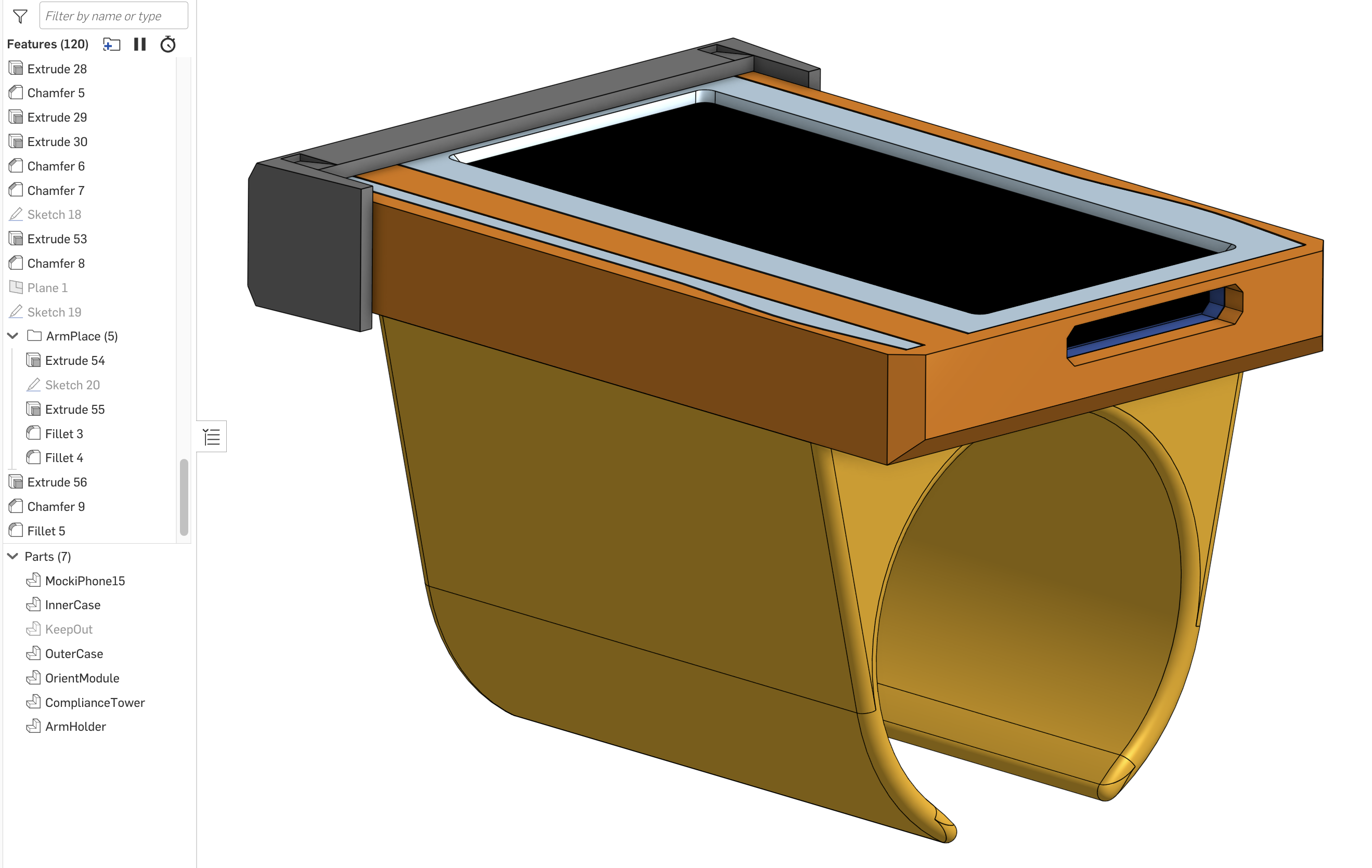 PhoneTerminal for iPhone 15 (Right-Handed)