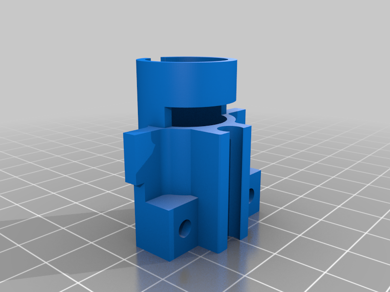 Ender 6 hotend cable mount remix
