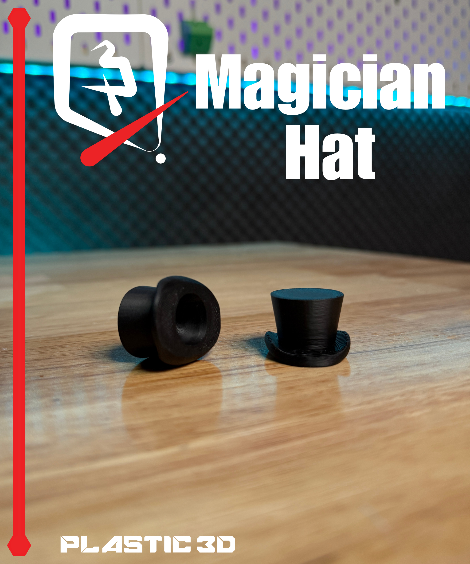 Miniatura 4 do modelo 3D 5 Mini Hats Pack