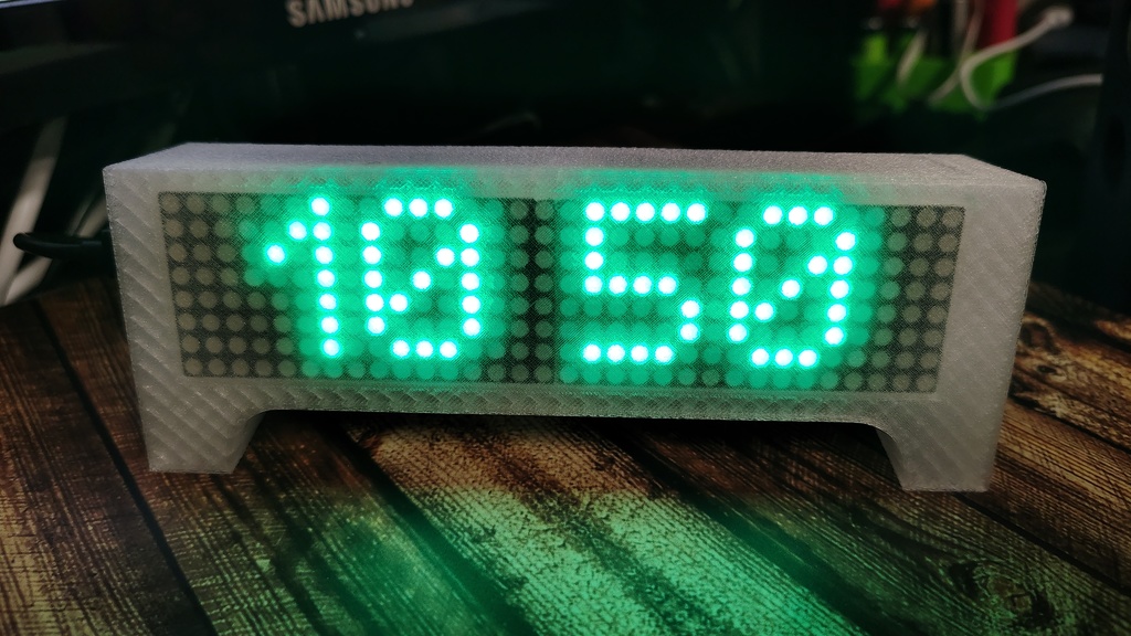 Enphase Solar Monitor | WiFi LED Matrix Display