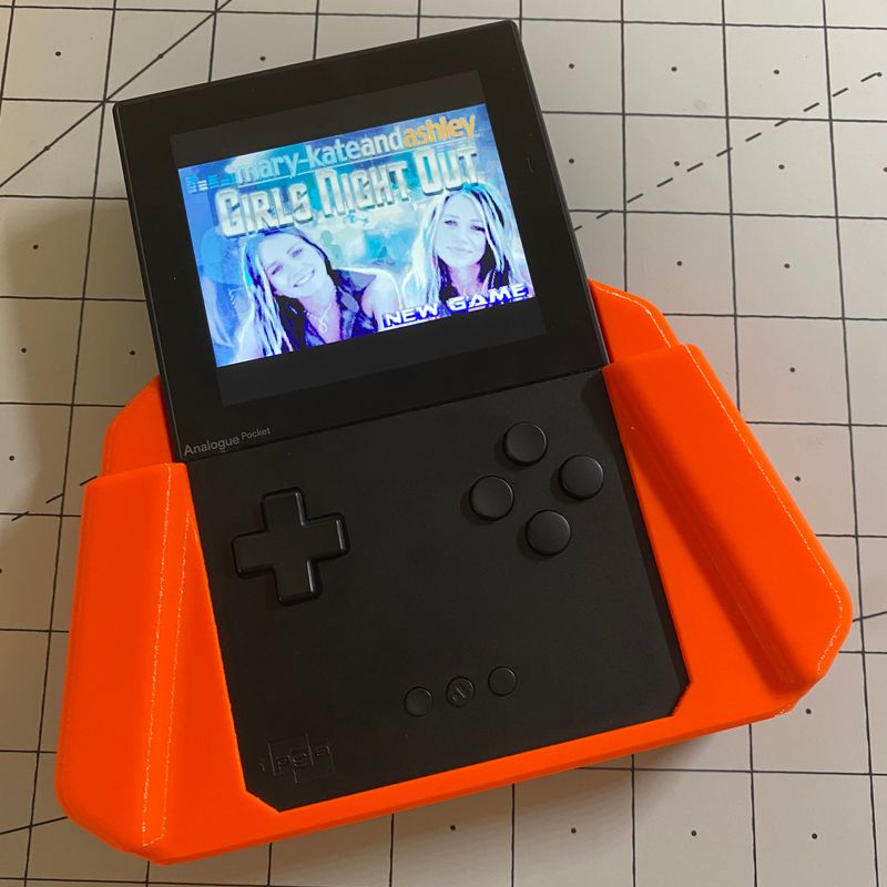Analogue Pocket Grips (WIP) by BlueShell3D | Download free STL