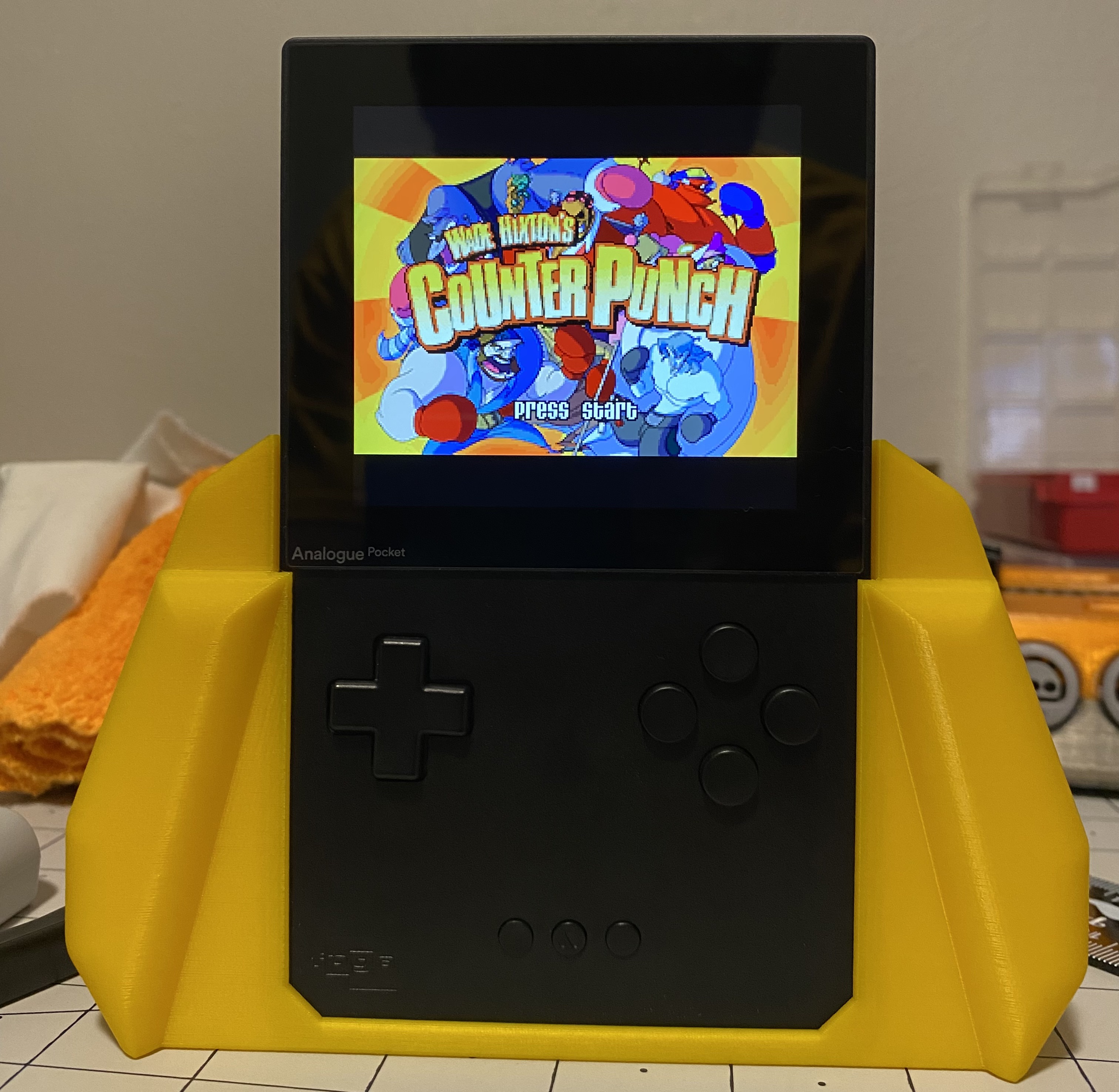 Analogue Pocket Grips (WIP) by BlueShell3D Download free STL model