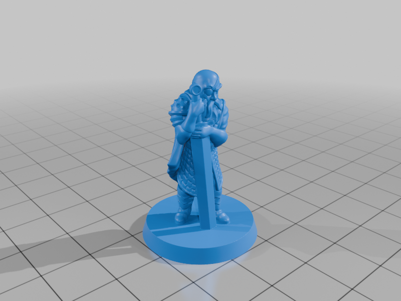 Bandit swordsman FDM supportless