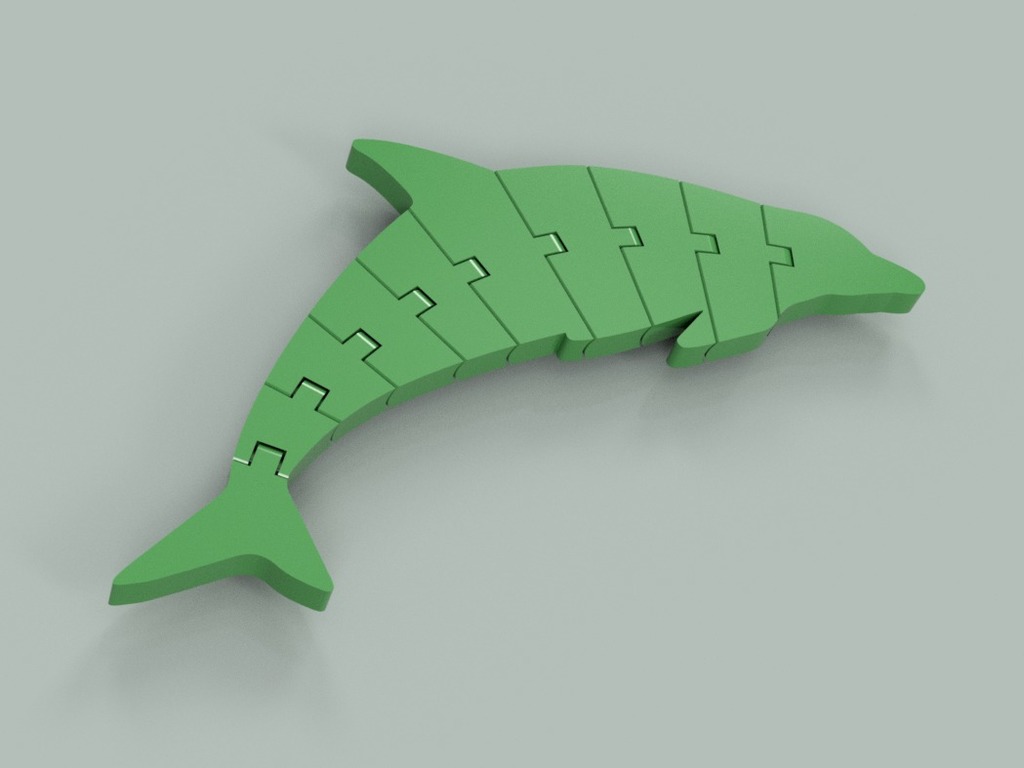 Flexi Articulated Dolphin 1