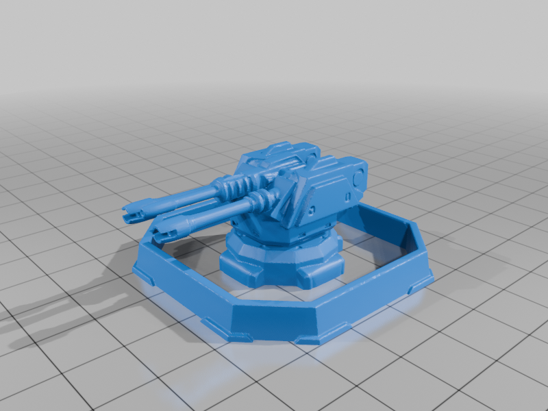 Sci-Fi Turret Tower/Sentry Tower for Tabletop Games/Wargames Terrain