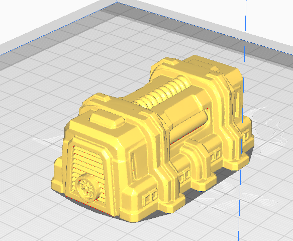 Sci-Fi Power Generator/Storage Unit for Tabletop Games/Wargames