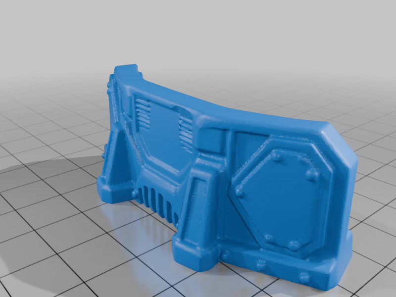 Modular Sci-Fi Barricade & Cover Set for Tabletop Games/Wargames Terrain