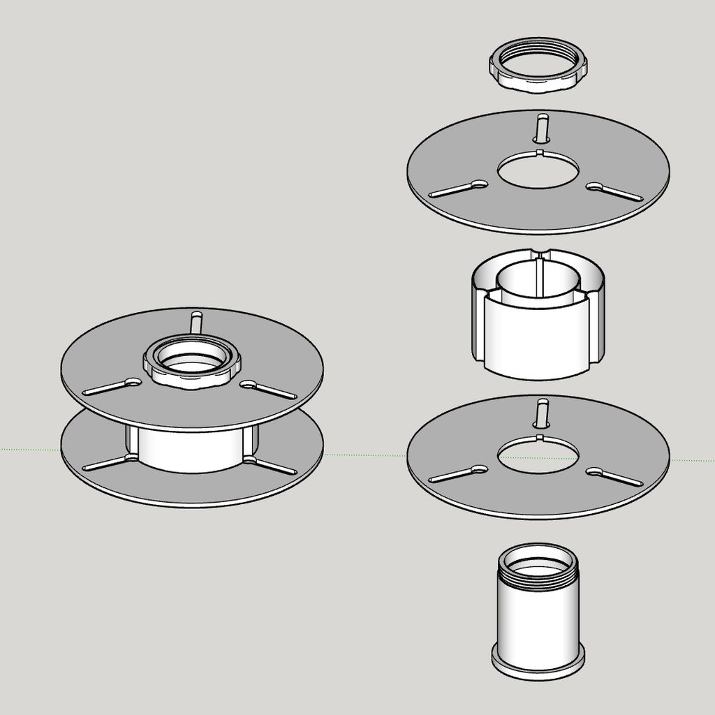 Masterspool lasercut/3D printed — miniatura 2