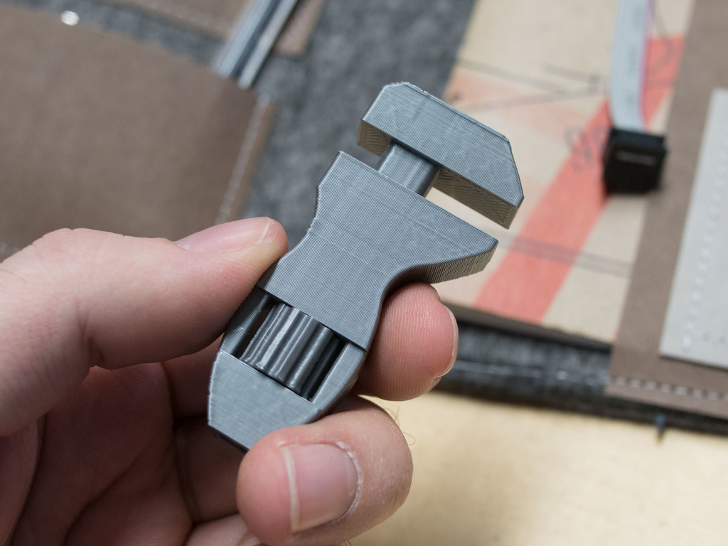 Mini Adjustable Wrench (using M5 screw)
