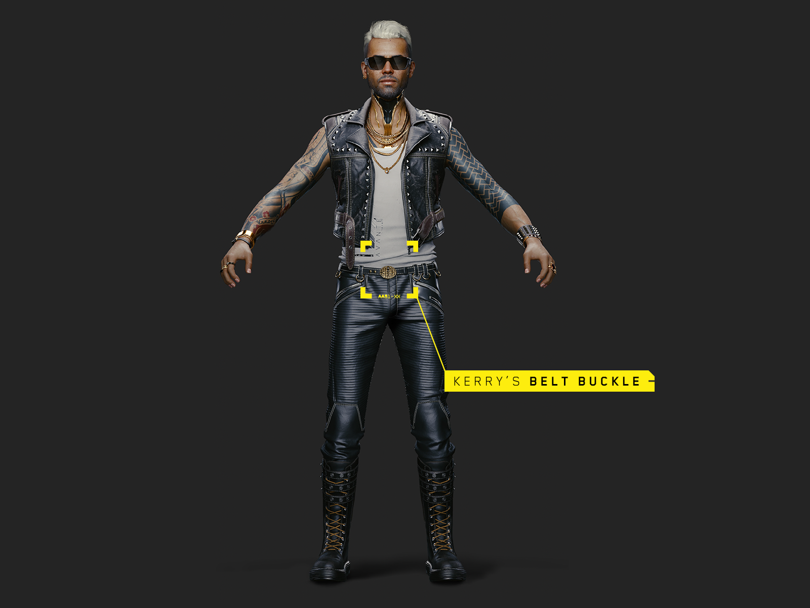 Cyberpunk 2077 — Kerry’s Belt Buckle