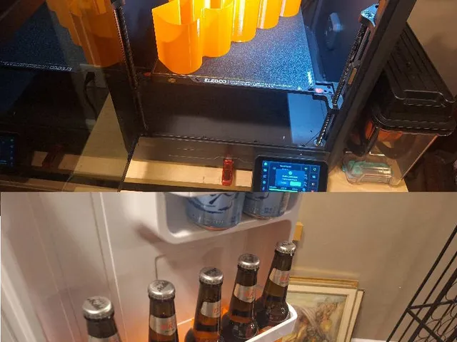 Beer Bottle Holder Insert - VASE MODE
