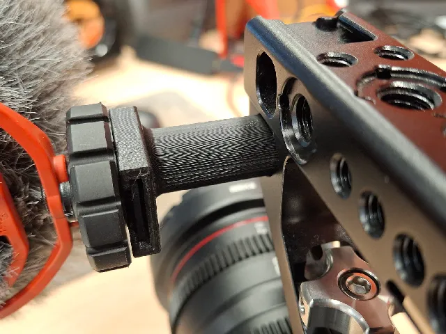 15mm rod to cold shoe