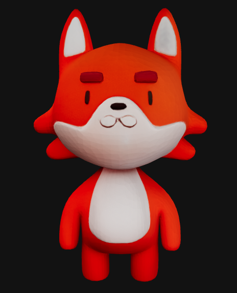 Cute Fox like from Animal Crossing