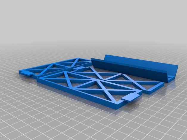 Miniatura 24 do modelo 3D LED bridge lamp (universal segment)