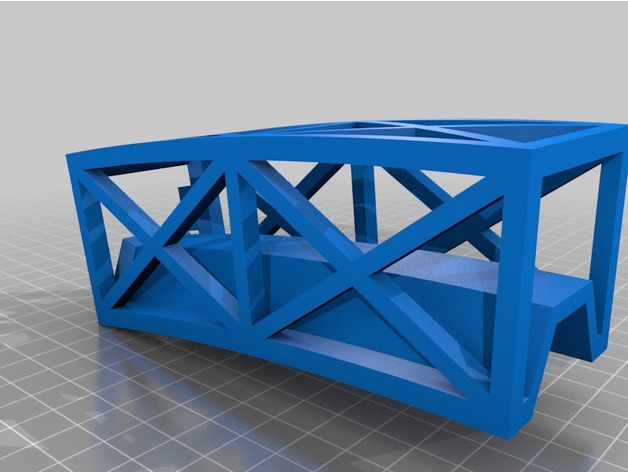 Miniatura 20 do modelo 3D LED bridge lamp (universal segment)