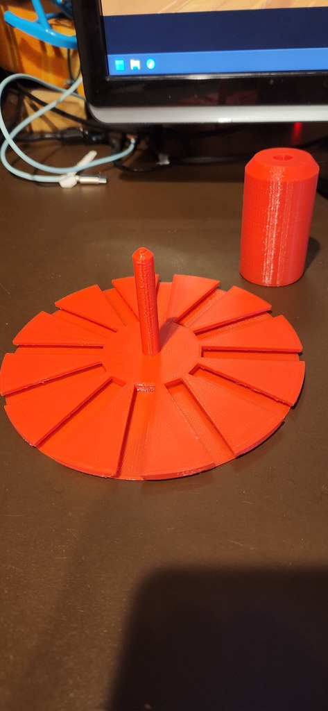Miniatura 4 do modelo 3D Rocket Fin Alignment Jig 2