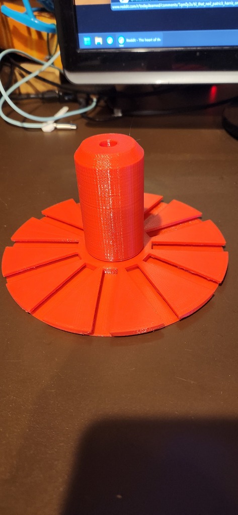 Miniatura 5 do modelo 3D Rocket Fin Alignment Jig 2