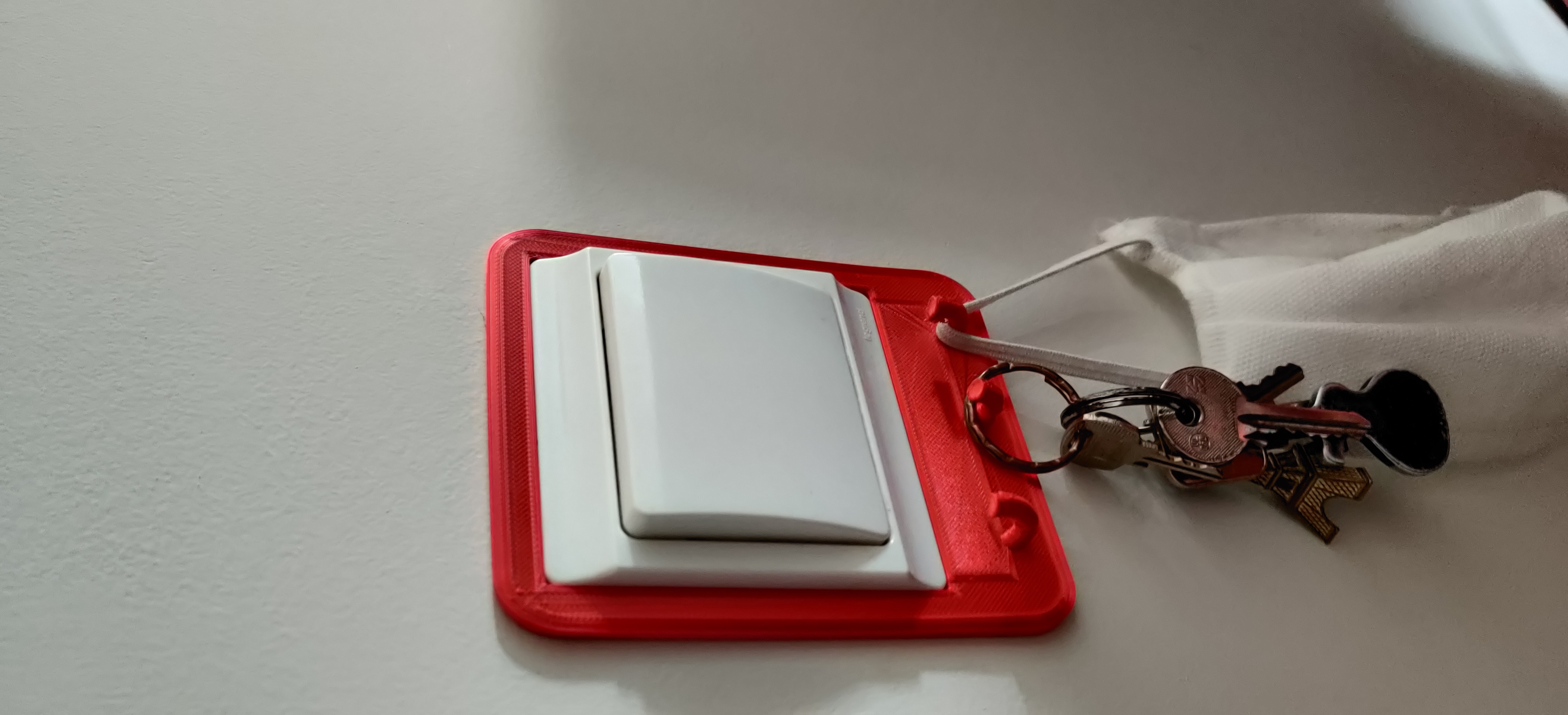 Lightswitch (EU style) key holder