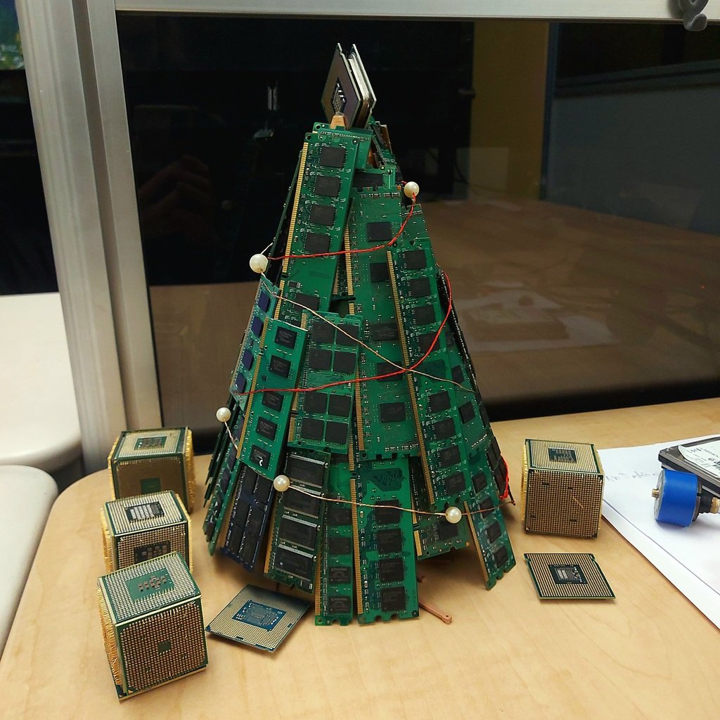 Ram christmas tree