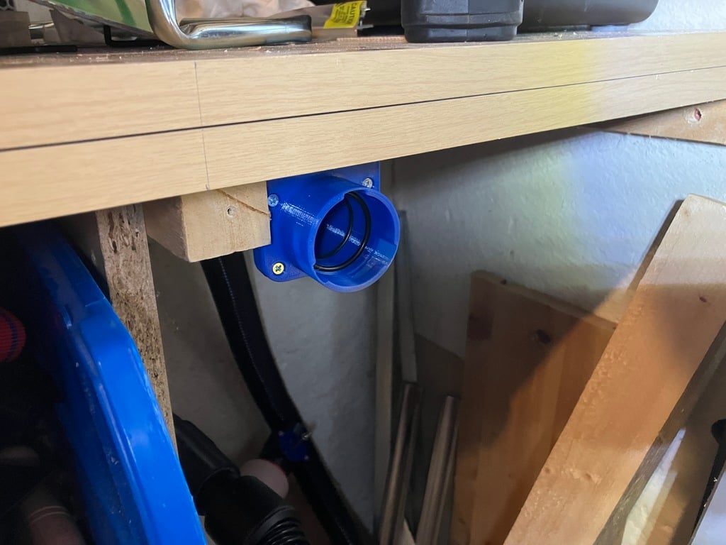 Under-Bench osVAC Vacuum Port