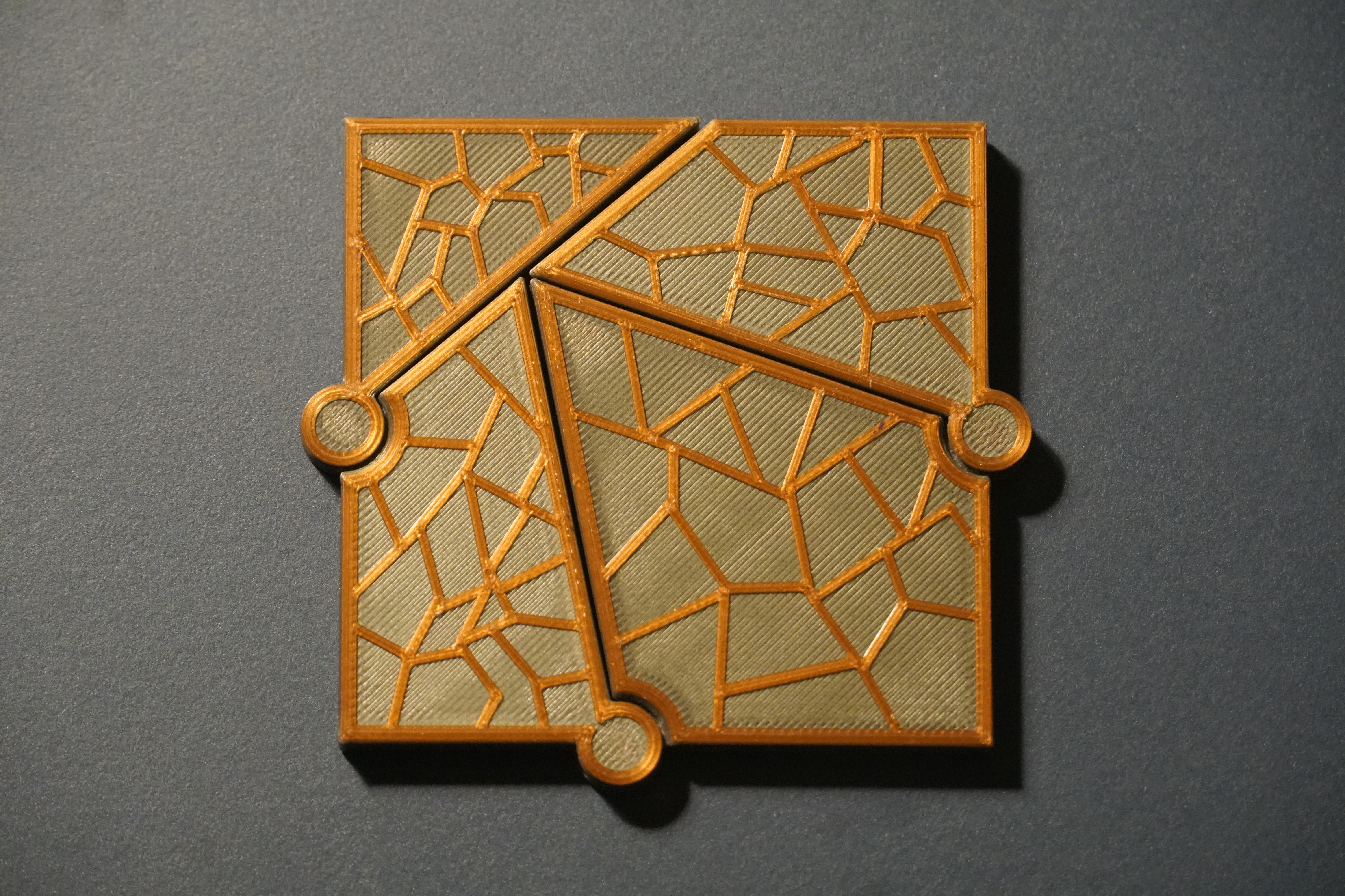 Miniatura 5 do modelo 3D Fidget square