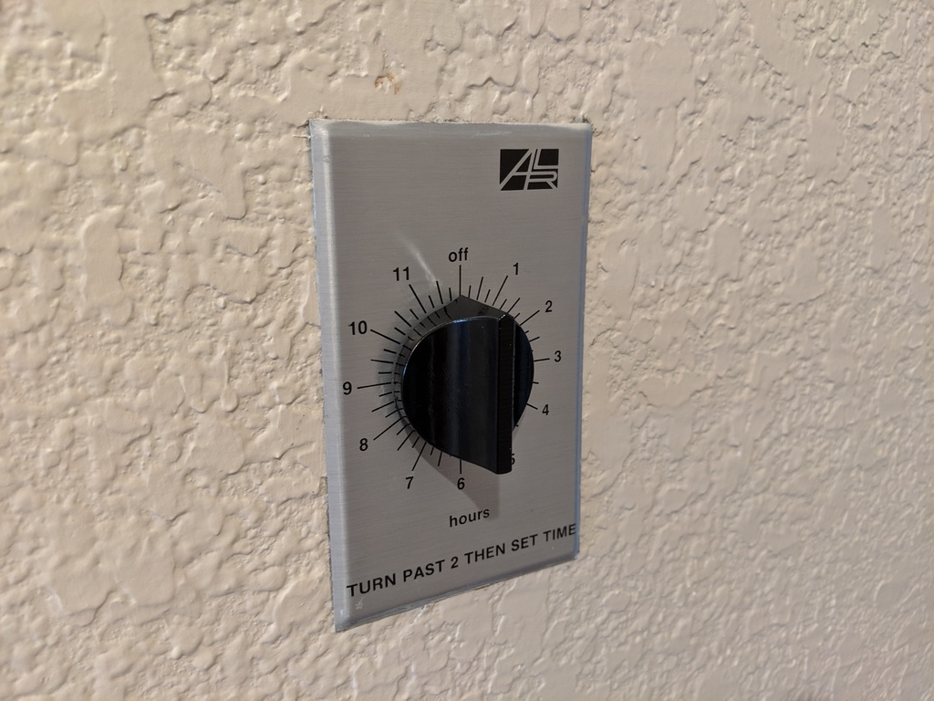 Attic Fan Knob