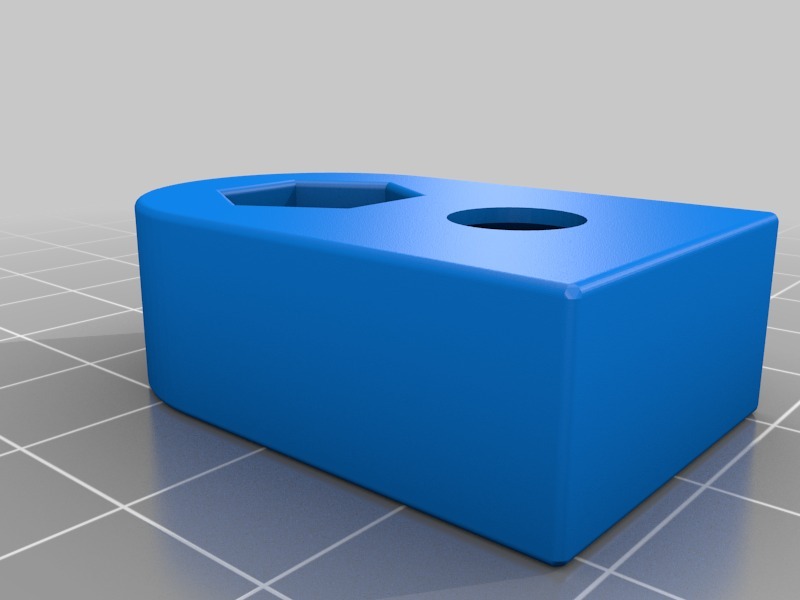 Printable Tripod Mount No Captive Nut